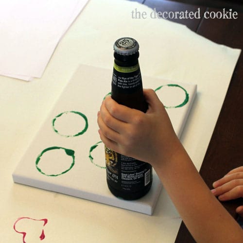 Father's Day Idea: DIY Beer Art