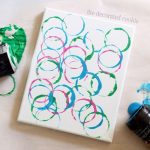 Beer bottle art Father’s Day gift