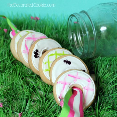 picnic decorated cookies 