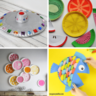 PAPER PLATE CRAFTS -- 22 paper plate crafts for kids and adults