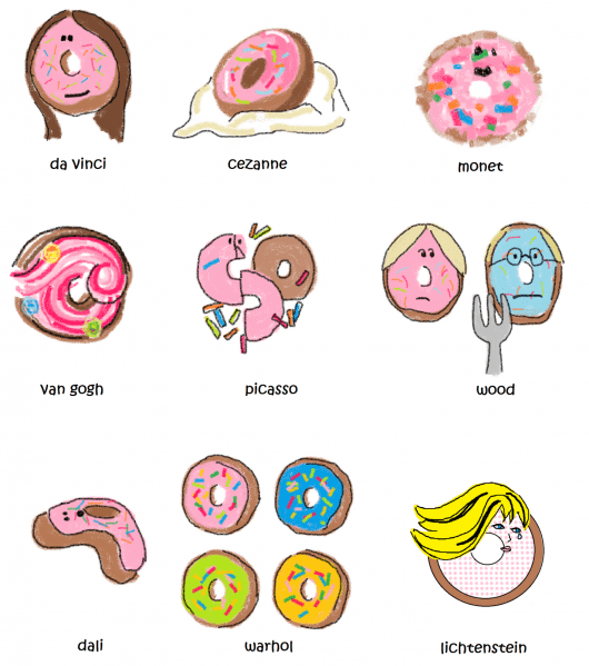 doughnut art