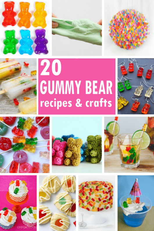 Gummy bears: A roundup of gummy bear recipe ideas and crafts.