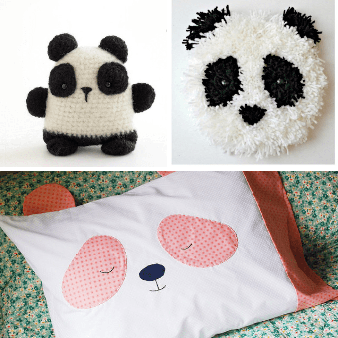 Panda bear crazy! How to make PANDA MARSHMALLOWS and 29 other panda treats and crafts, in honor of the pandas at the National Zoo.