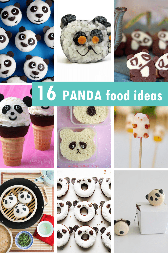 Panda bear crazy! How to make PANDA MARSHMALLOWS and 29 other panda treats and crafts, in honor of the pandas at the National Zoo.