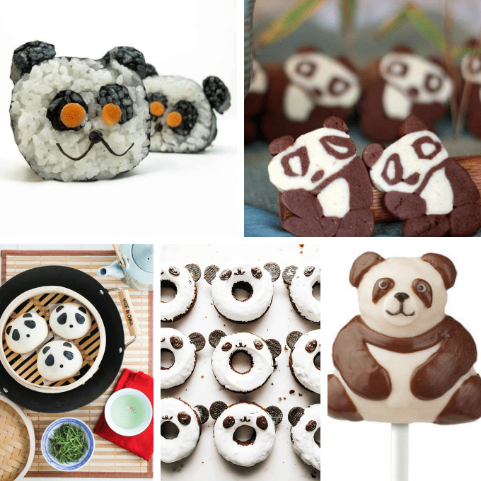 Panda bear crazy! How to make PANDA MARSHMALLOWS and 29 other panda treats and crafts, in honor of the pandas at the National Zoo.