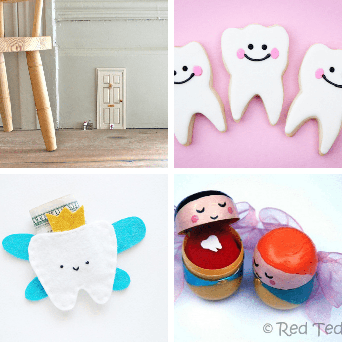 A roundup of 12 TOOTH FAIRY CRAFTS and DIY ideas for the tooth fairy your kid will love, including tooth pillows, fairy gifts, and more. 