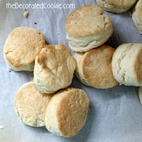 TWO INGREDIENT BISCUITS -- Easy, delicious biscuits recipe.