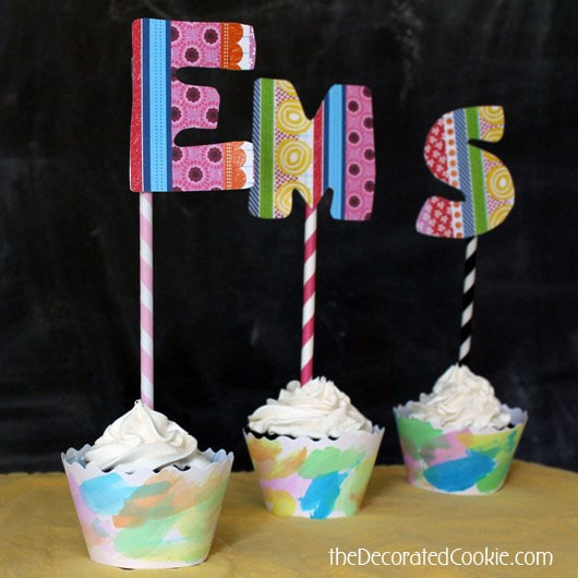 back to school cupcakes