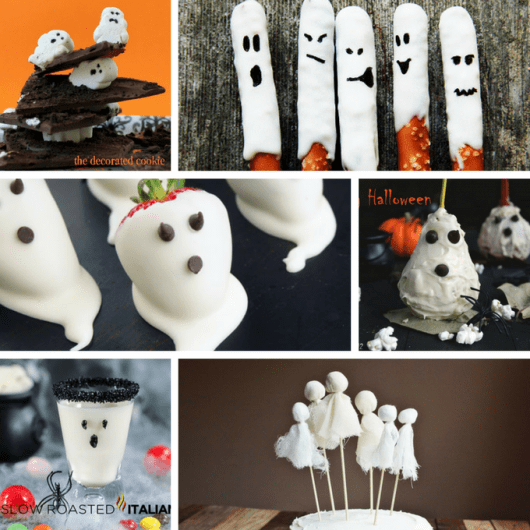 GHOST TREATS AND SNACKS: A roundup of ghost food for Halloween