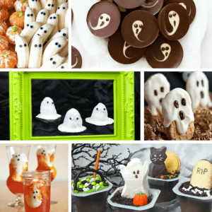 GHOST TREATS AND SNACKS: A roundup of ghost food for Halloween