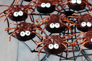 spider-brownies