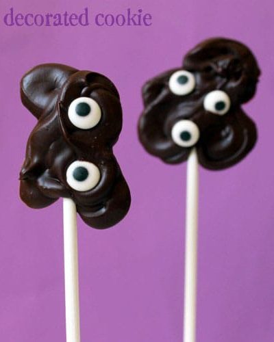 chocolate monster pops