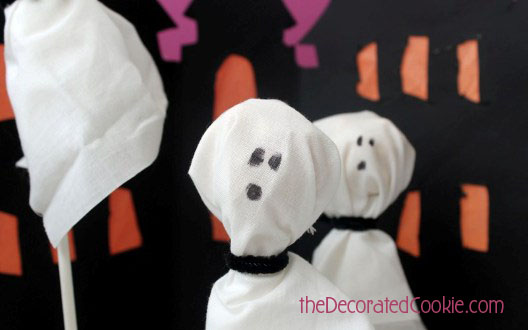 cereal box haunted house and lollipop ghosts 