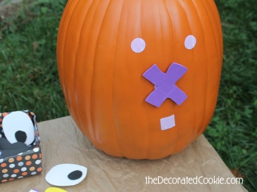 pumpkin face craft