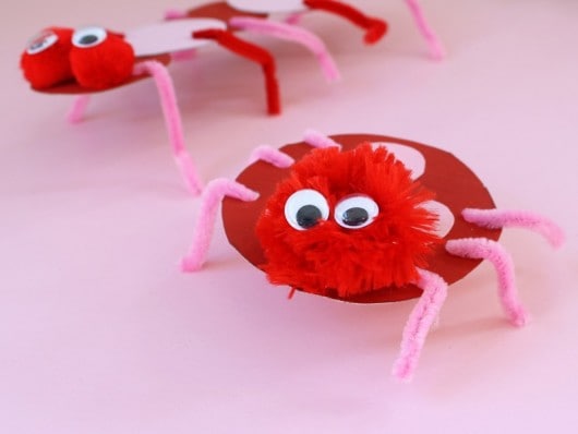 cereal box love bugs for Valentine's Day