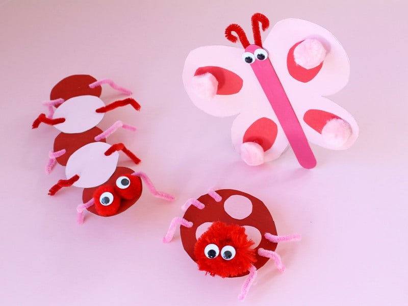 cereal box love bugs for Valentine's Day