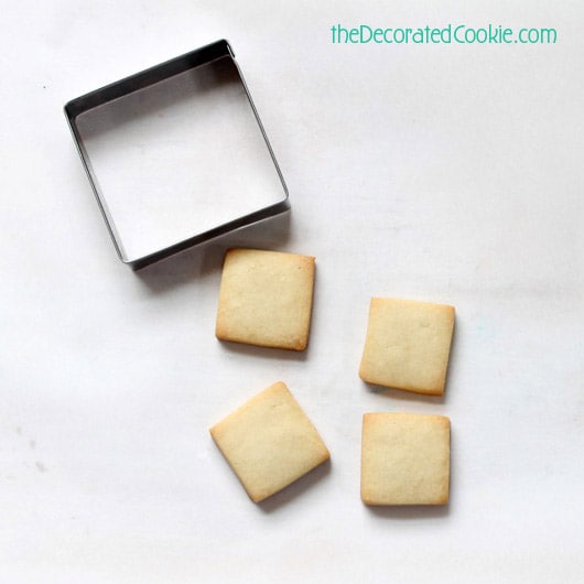 dice cookies for game night 