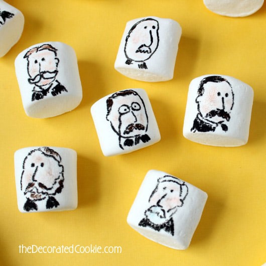 Presidents' Day marshmallows