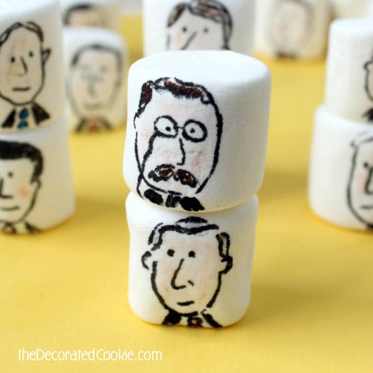 Presidents' Day marshmallows