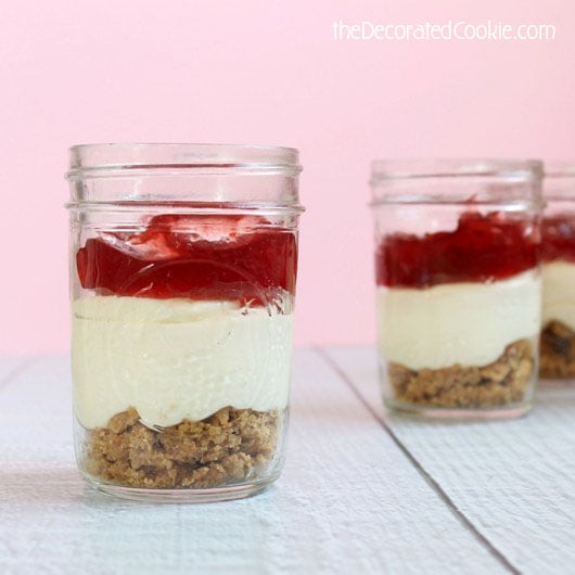 No-Bake Cheesecake Jars