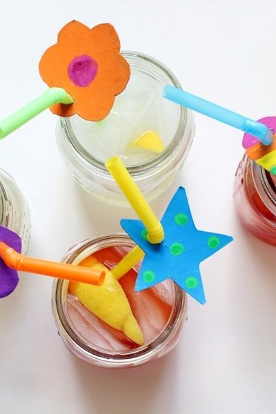 cereal box straw charms