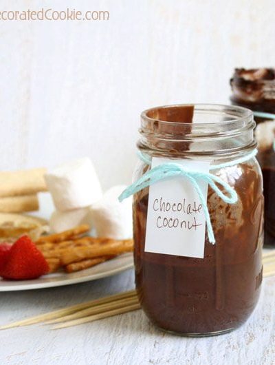 easy chocolate fondue