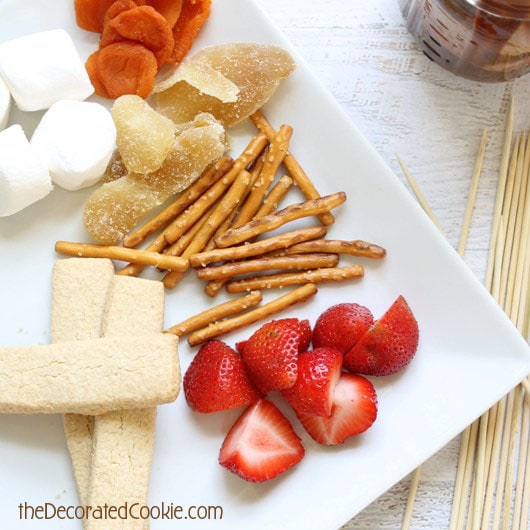 easy chocolate fondue - how to make chocolate coconut fondue to go (in minutes!)