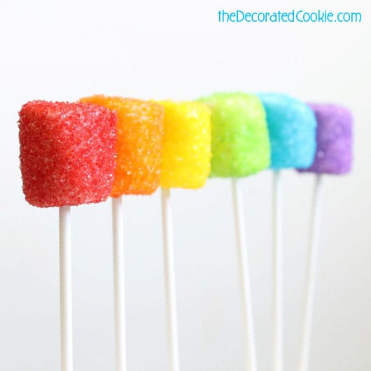 vodka marshmallow pops