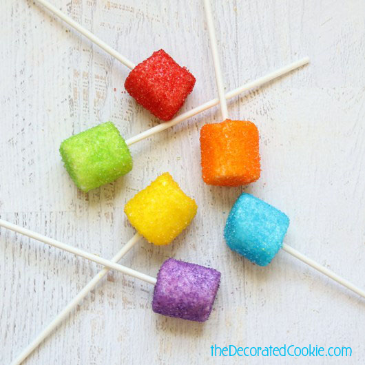 vodka marshmallow pops