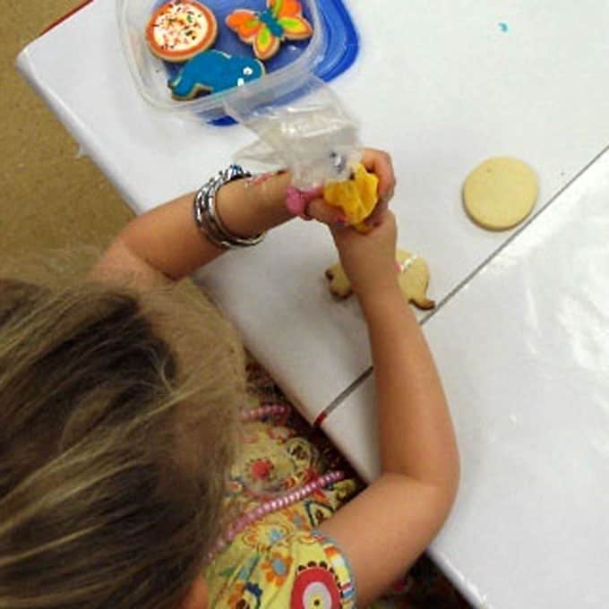 verything you need to know to host a cookie decorating party for kids at home or in a classroom, including recipes, supplies, resources, tips and tricks. #cookiedecorating #party #kids