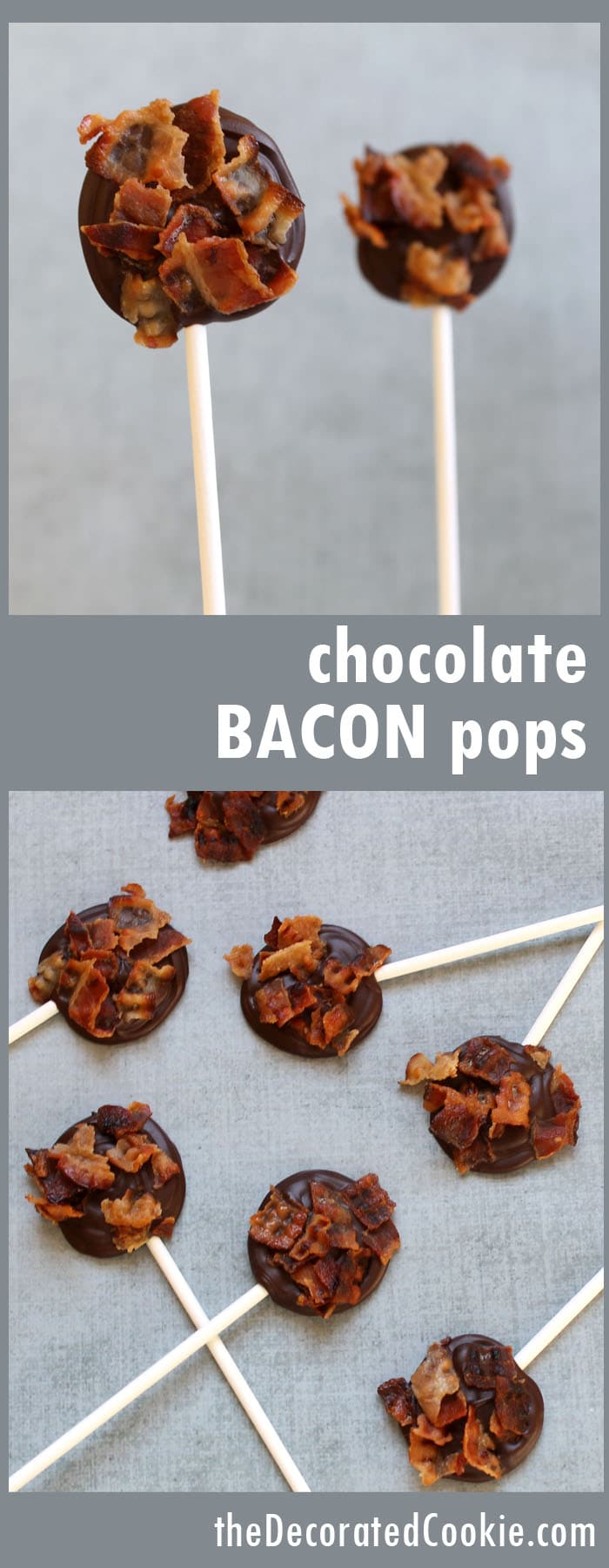 chocolate bacon pops 