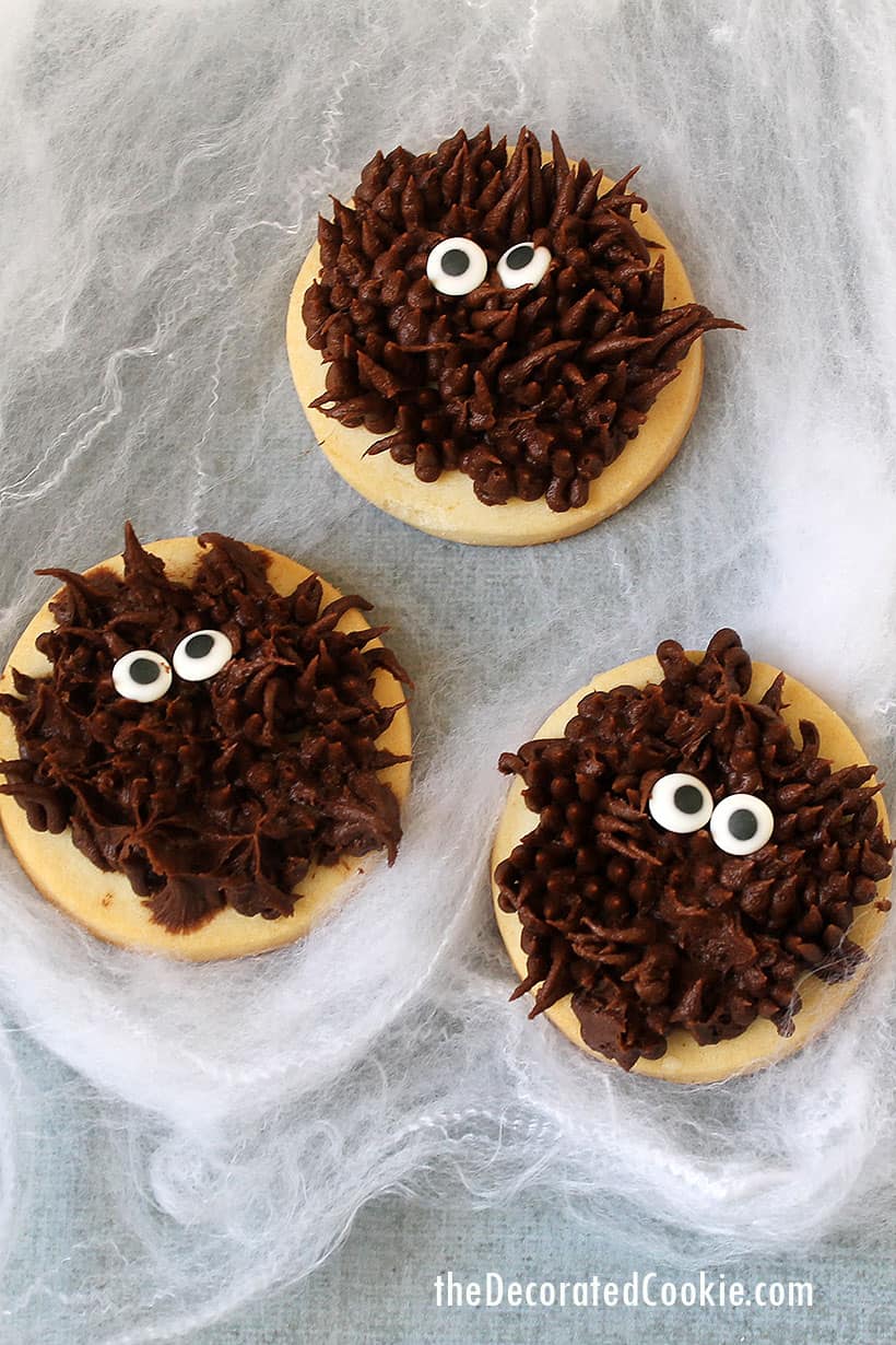 easy werewolf cookies for Halloween