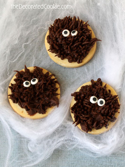 how to make easy werewolf cookies for Halloween 