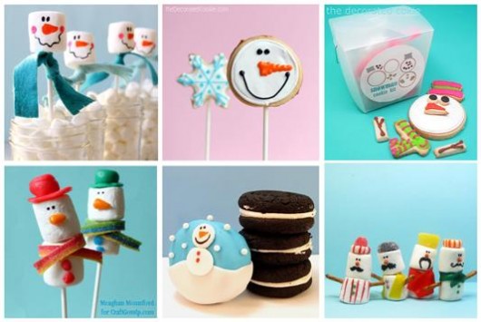 snowman treats