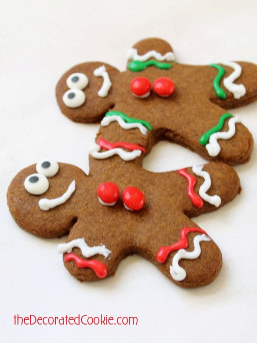 BFF gingerbread man cookies