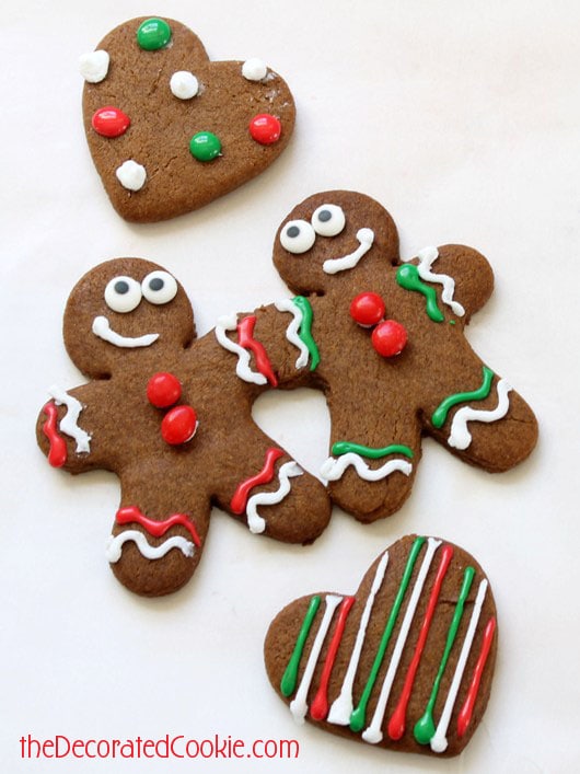 BFF gingerbread man cookies