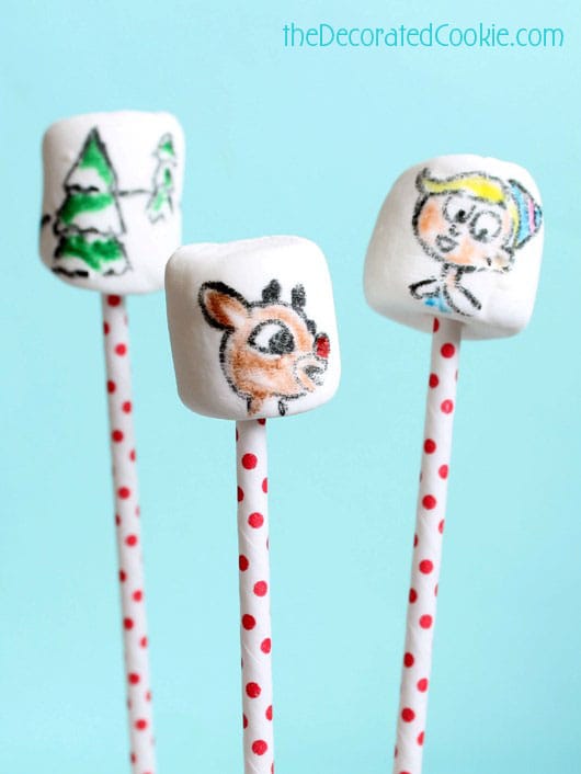 Rudolph marshmallows for Christmas