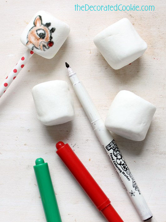 Rudolph marshmallows for Christmas