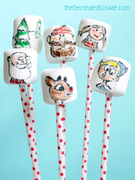 Rudolph marshmallows for Christmas