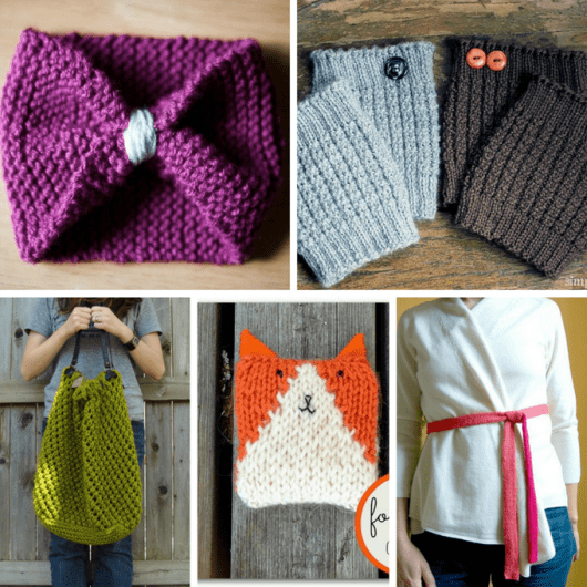 KNITTING FOR BEGINNERS A roundup of 30 easy knitting projects