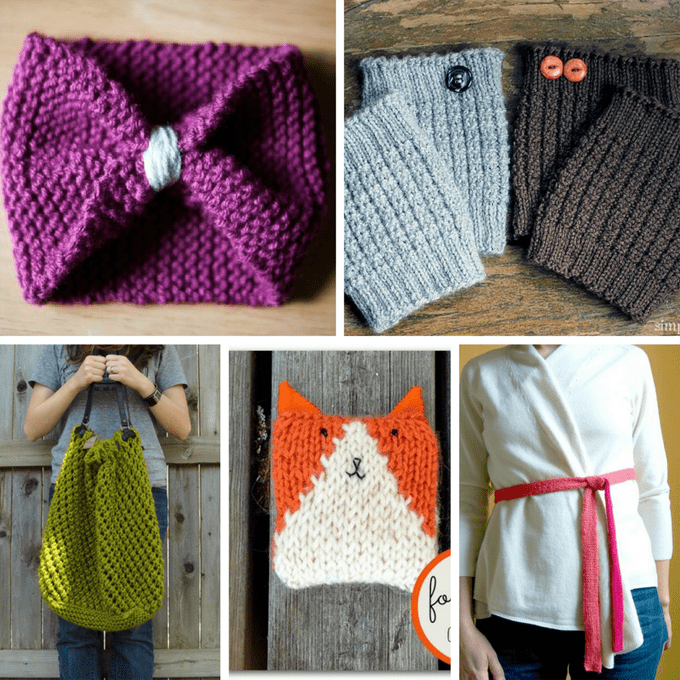 20 easy knitting projects beyond blankets and scarves