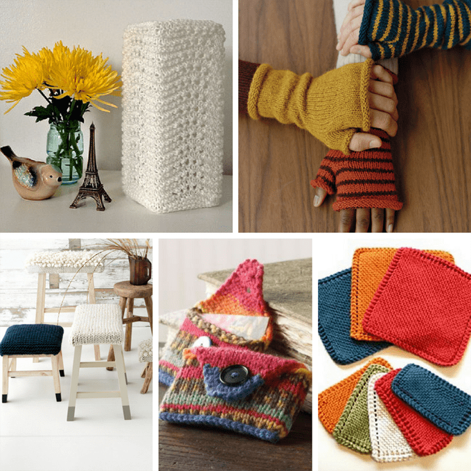 KNITTING FOR BEGINNERS: A roundup of 30 easy knitting projects