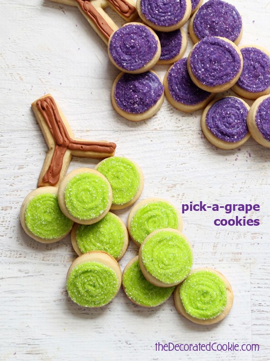 how to make grapes cookies for wine club