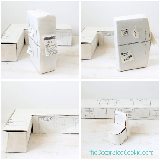 cardboard dollhouse furniture