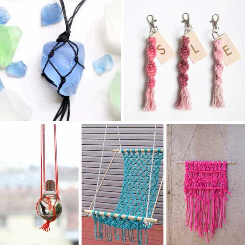 31 Free Macrame Patterns and Knot Craft Projects