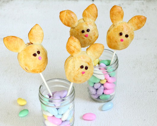Pillsbury crescent roll bunny pops for Easter