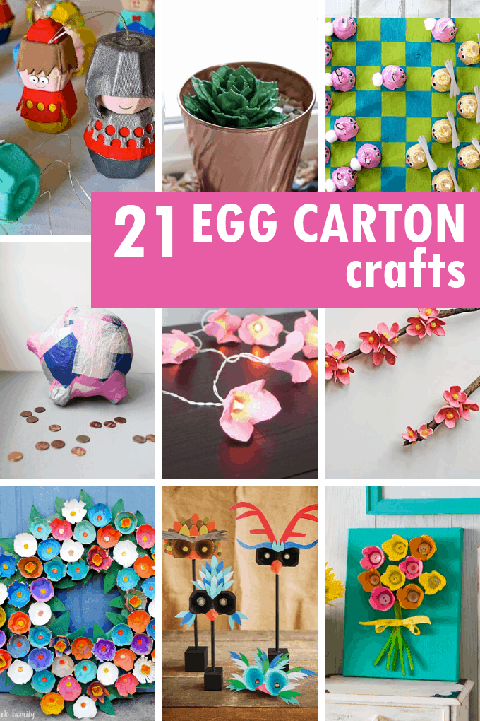 Egg carton 2024 crafts easter