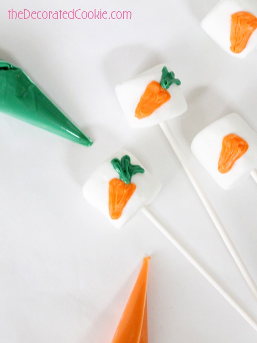 bunny marshmallow pops