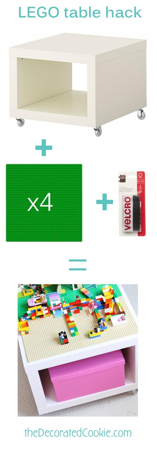 DIY LEGO Table - Incredible Ikea Hacks!