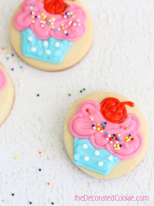 mini cupcake cookies